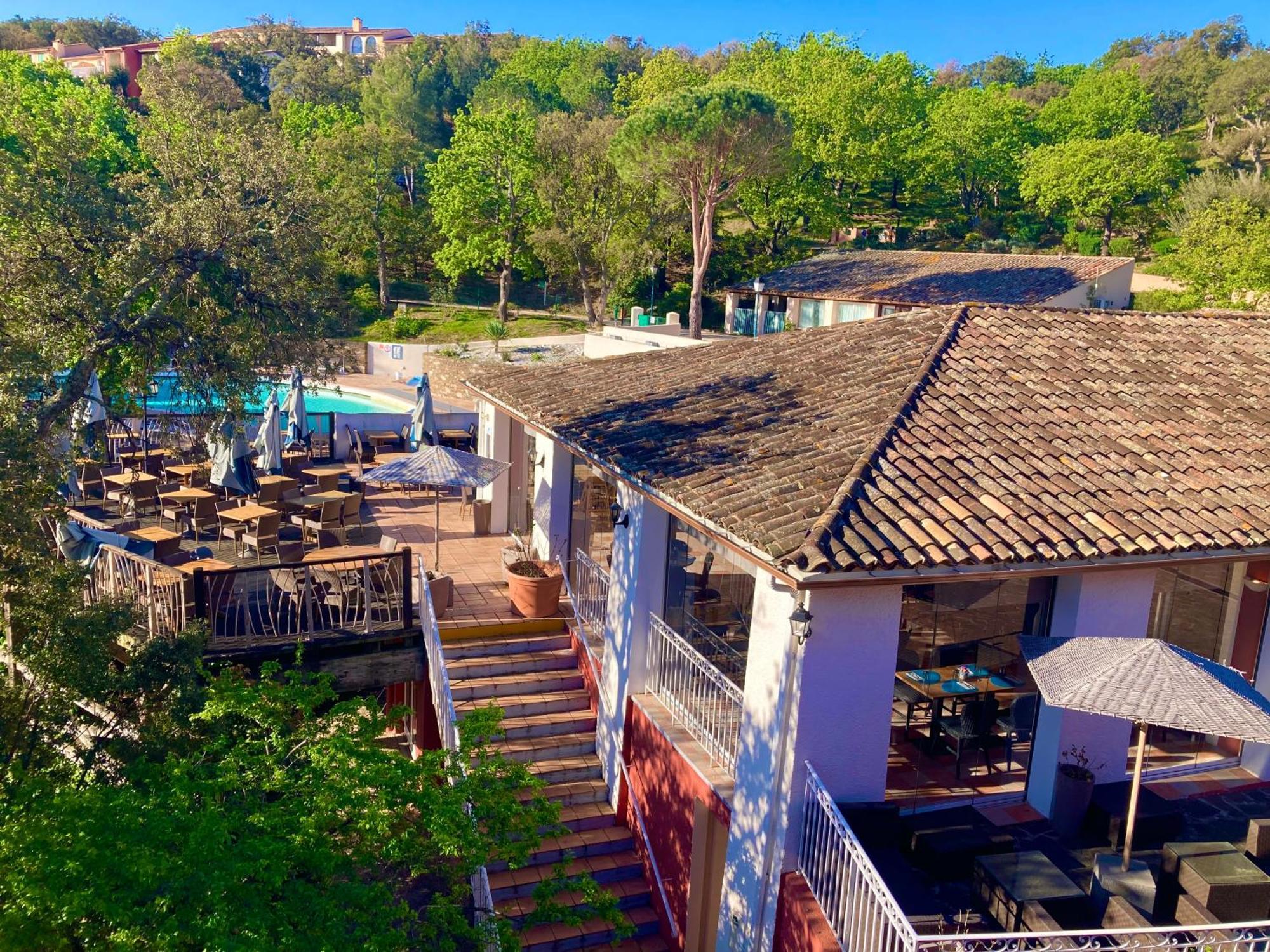 Les Restanques 1066 Jacynthe Vue Mer Grimaud Kültér fotó